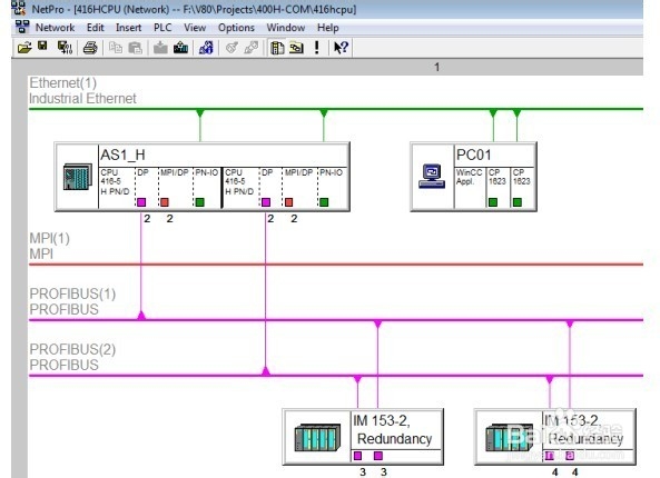 S7-400H集成PROFINET 口容错链接图文教程