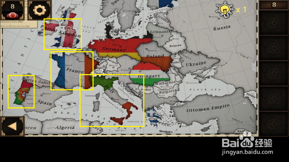 逃出神秘宫殿第八关攻略