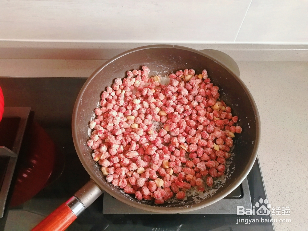 适合新手做的糖霜花生米