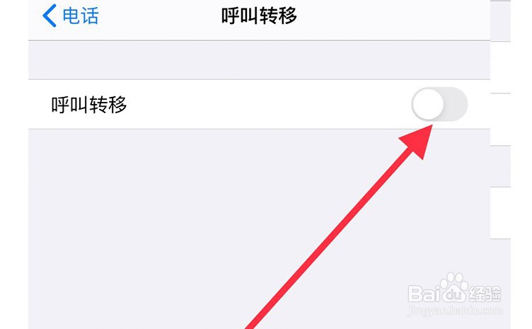 苹果手机如何设置呼叫转移