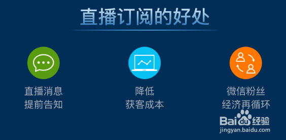 微信直播公众号怎么设置直播订阅功能?