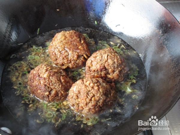 红烧狮子头的做法