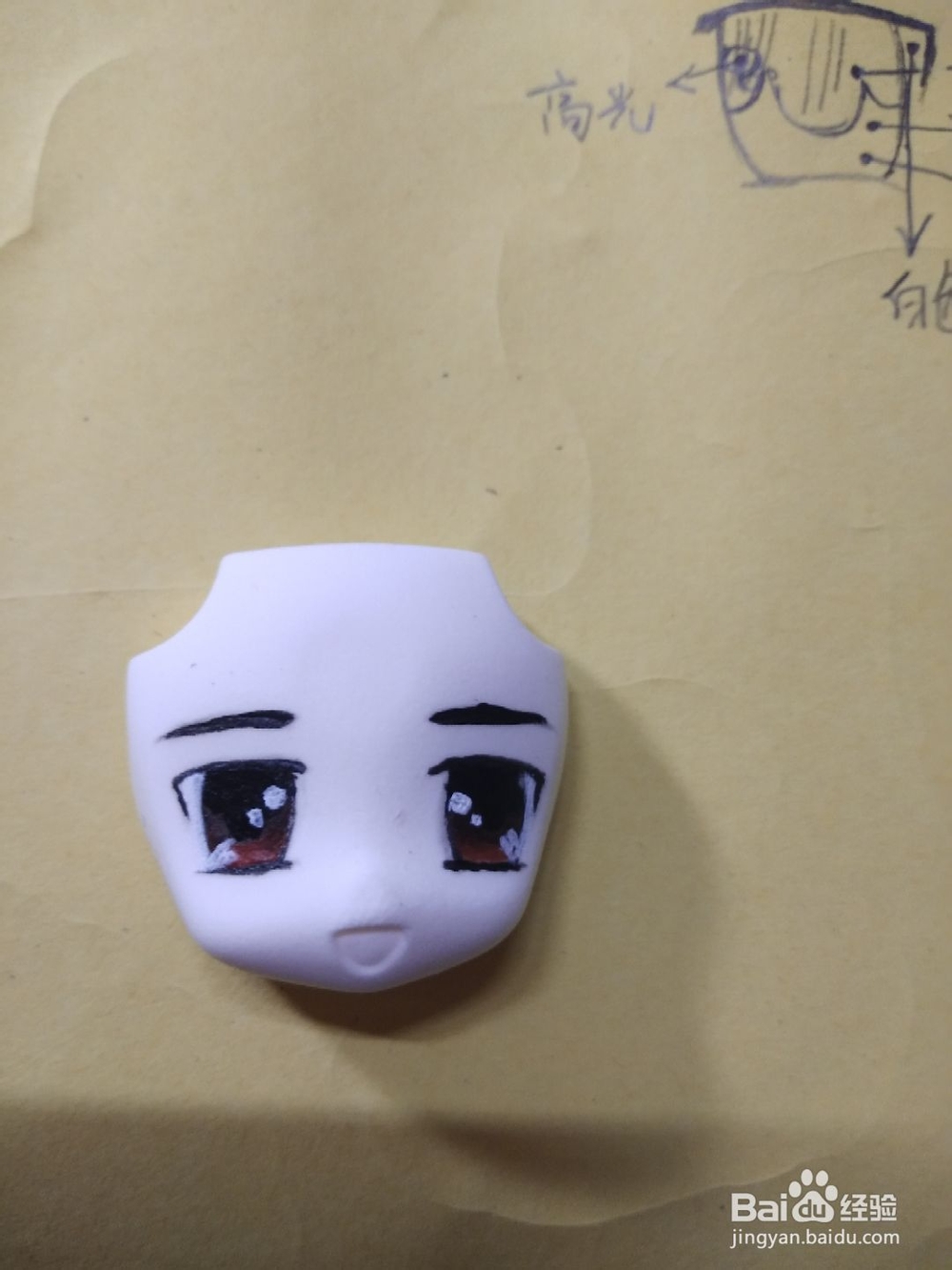 新手进来学画脸教程