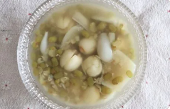 如何做绿豆莲子百合汤