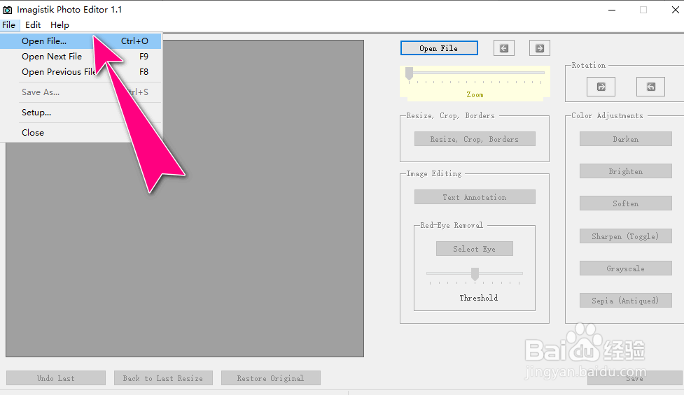 怎么用Imagistik Photo工具给图片添加文字