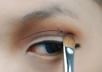 单眼皮怎么画眼妆