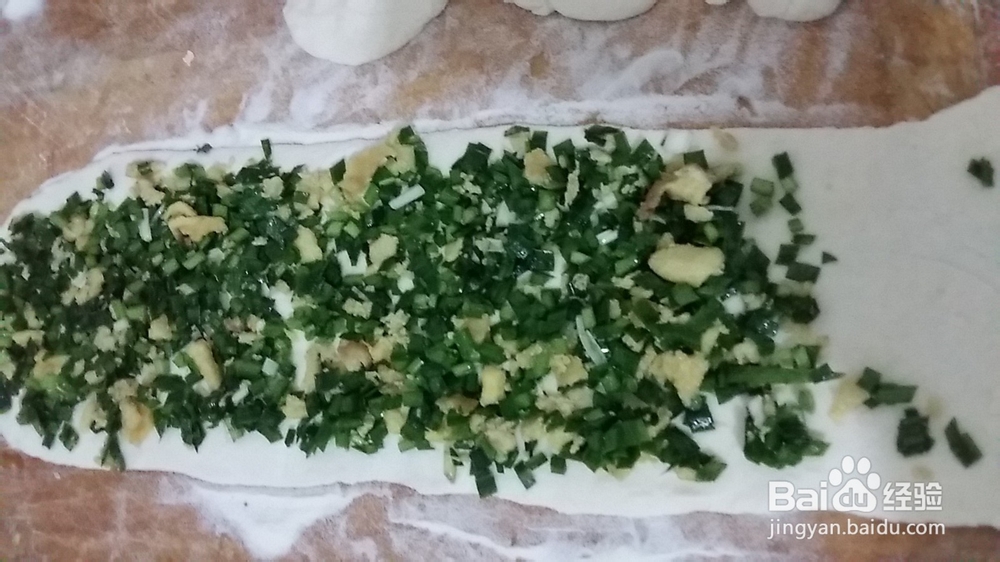 韭菜鸡蛋馅之 韭菜盒子、馅饼、千层饼