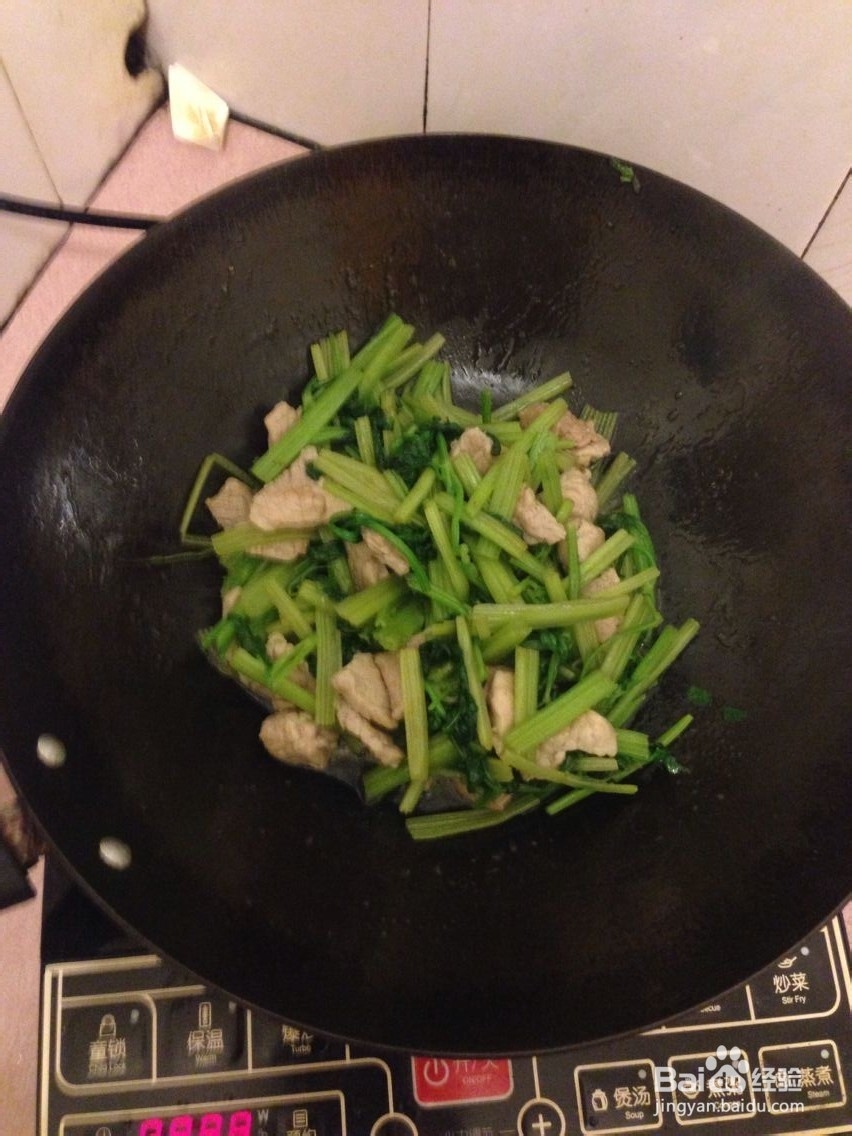 降压通便小炒：芹菜炒肉