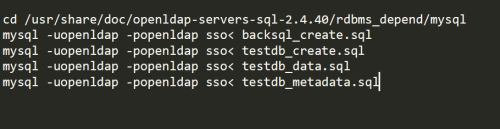 使用MySQL做openldap的后台数据库