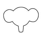 怎么画大象的简笔画