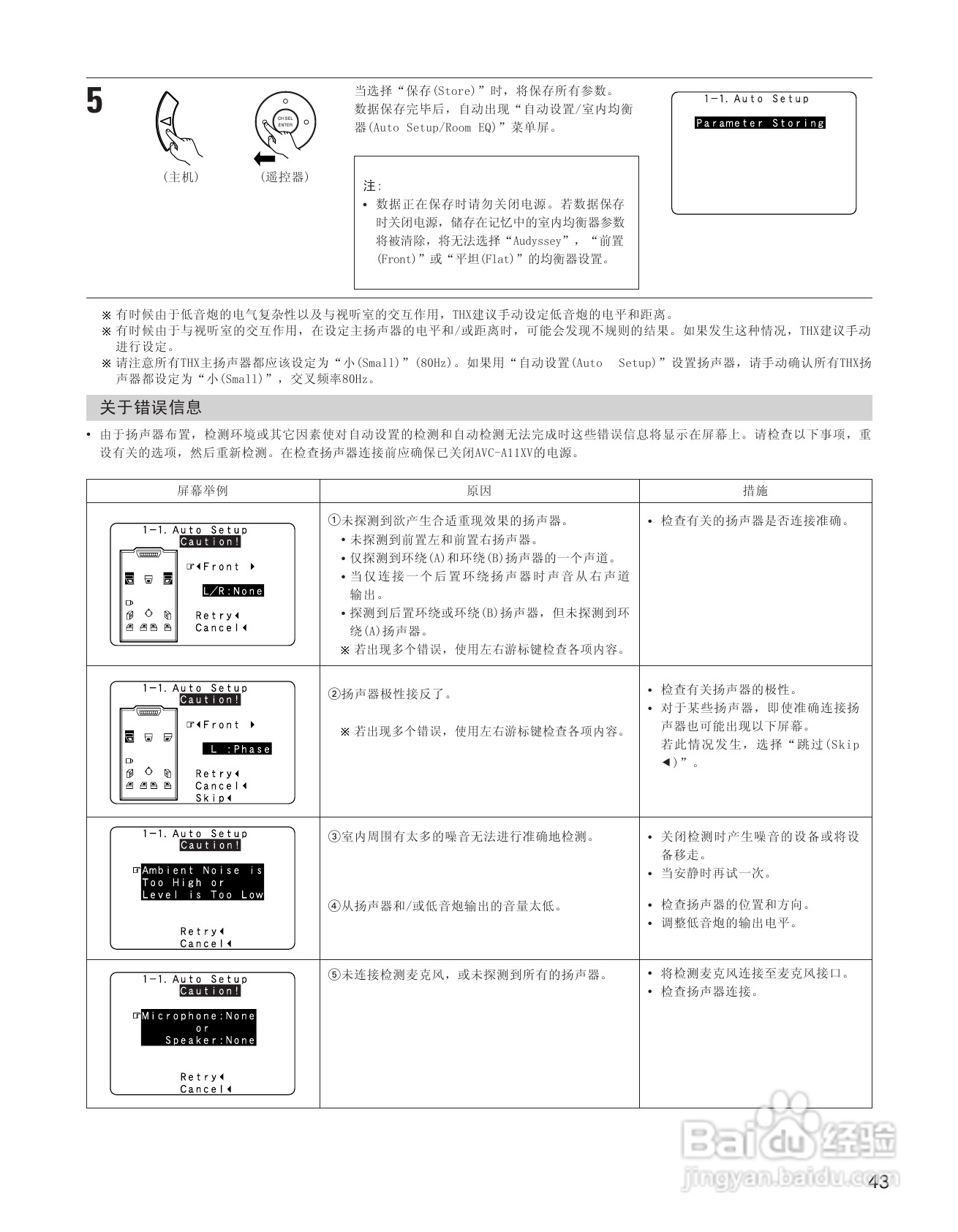 天龙AVC-A11XV 环绕音效扩大机说明书:[3]