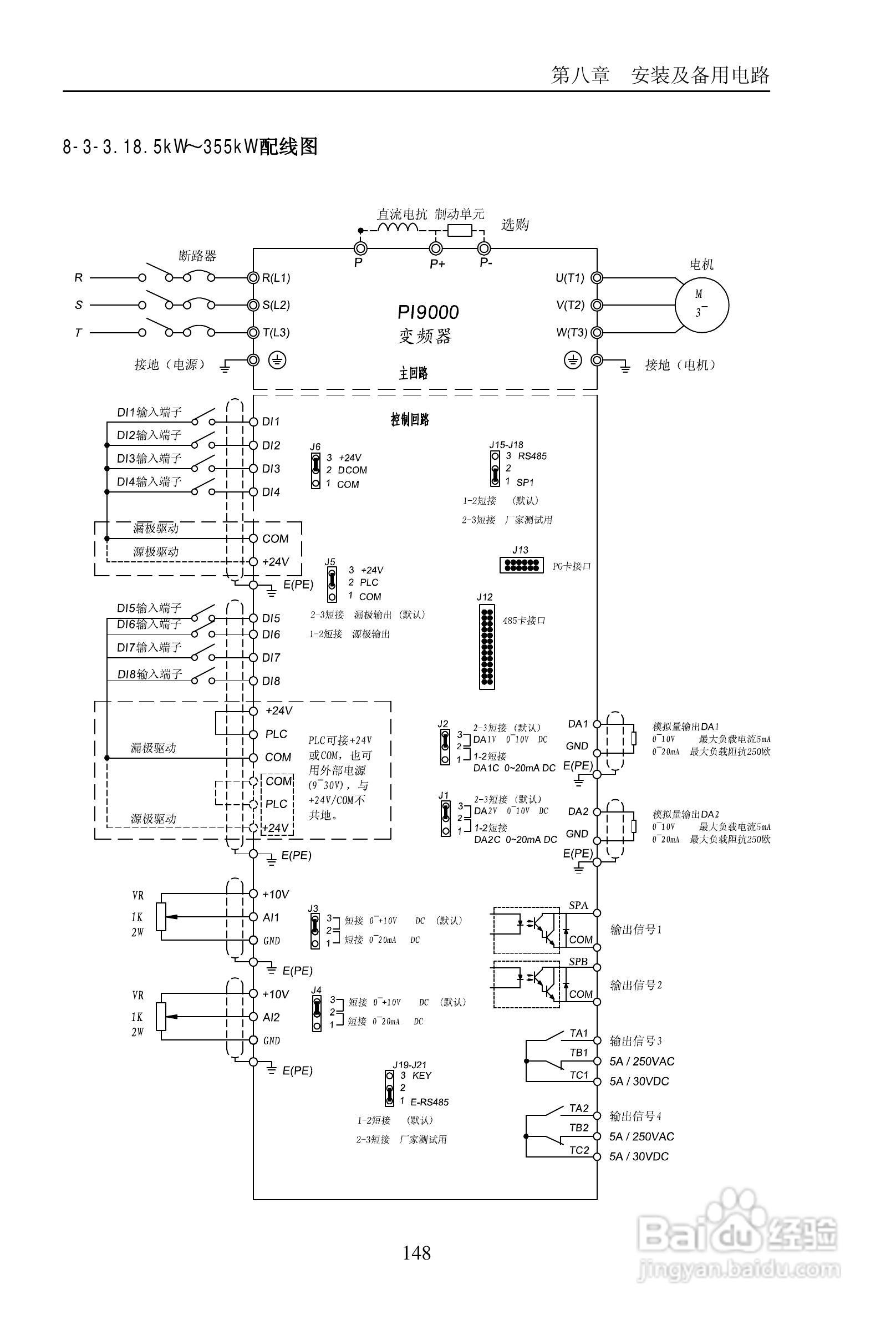 普传PI9200-075G2变频器使用说明书:[16]