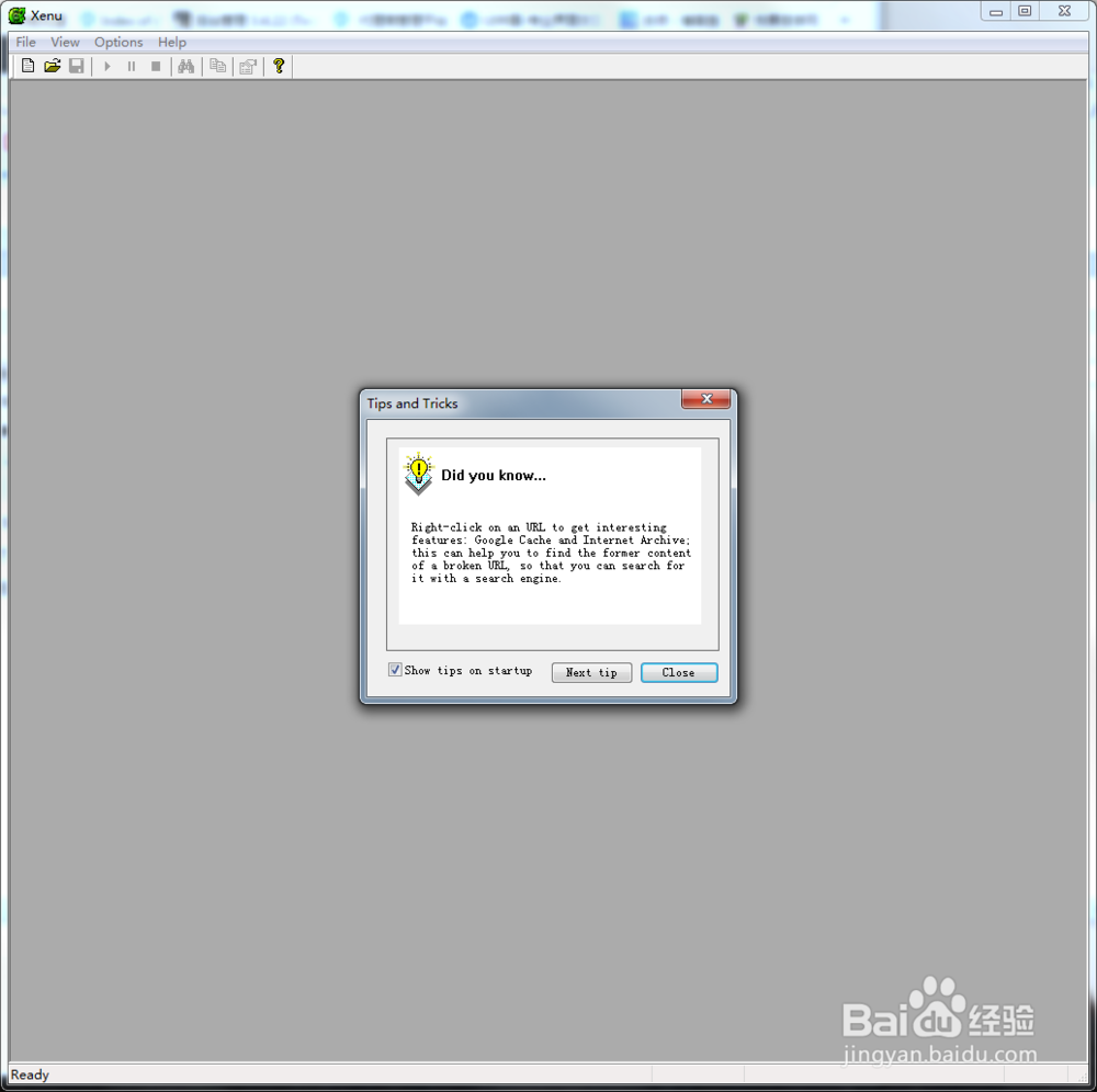 Xenu Link Sleuth链接测试