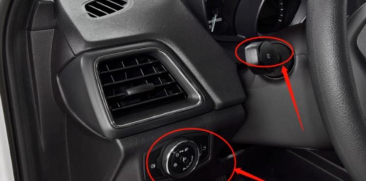 奔驰s350灯光开关使用图解法