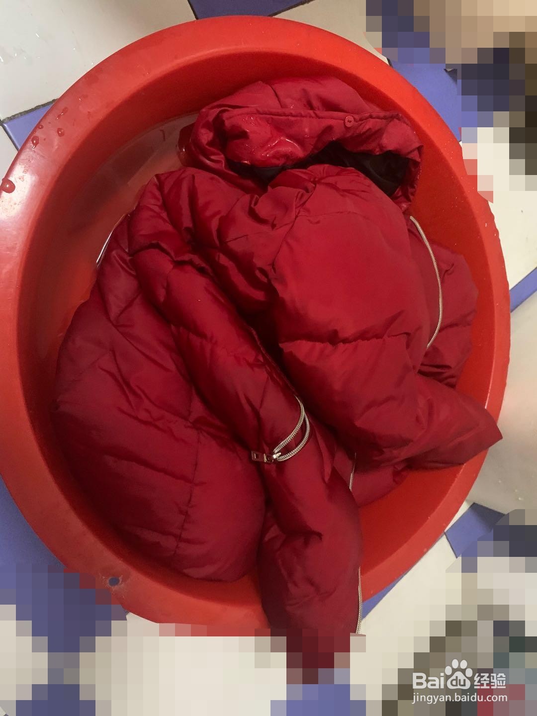 怎么在家洗羽绒服