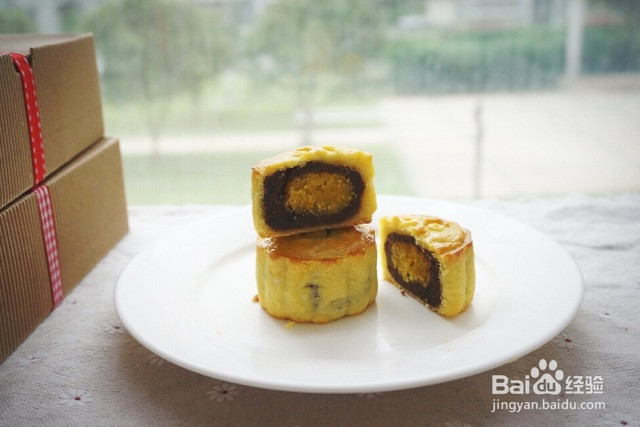 软心摩卡月饼的做法