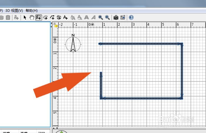 Sweet Home 3D软件中如何使用照相机工具
