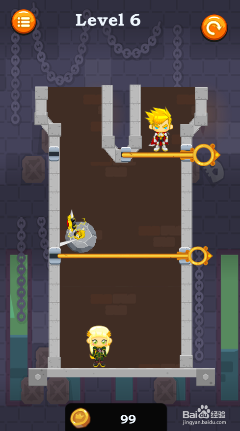 怎样通过Caio Hero Rescue的Level 6？