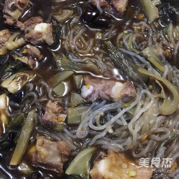 酸菜粉丝排骨