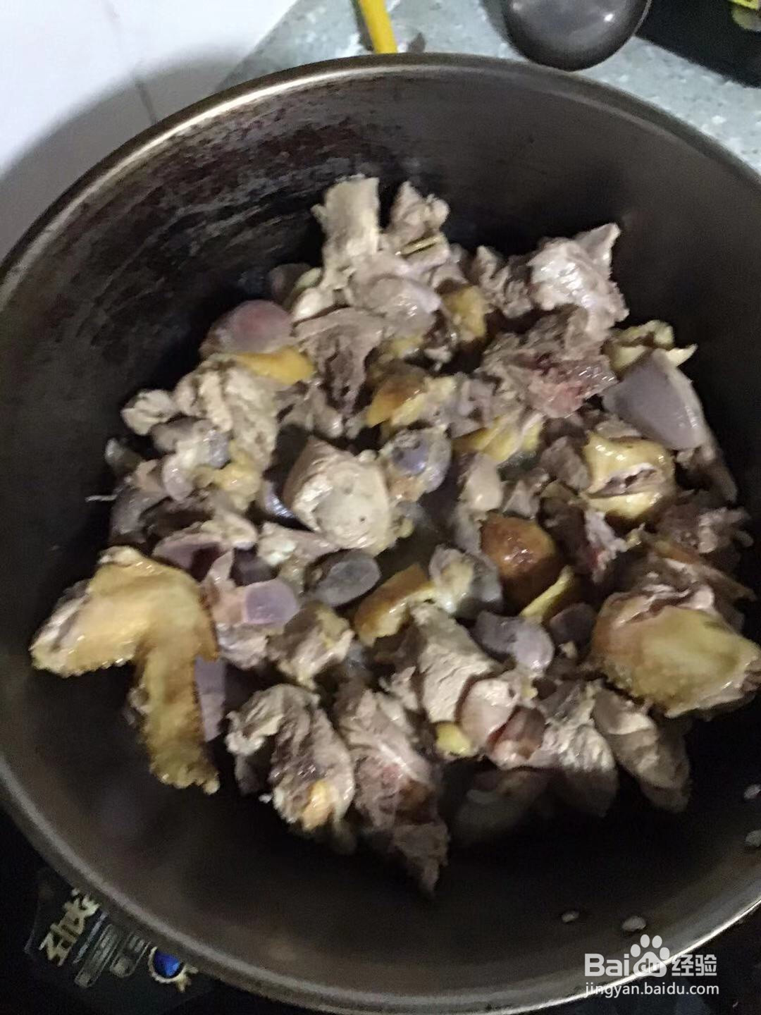 土豆炖鸡肉土鸡版的做法