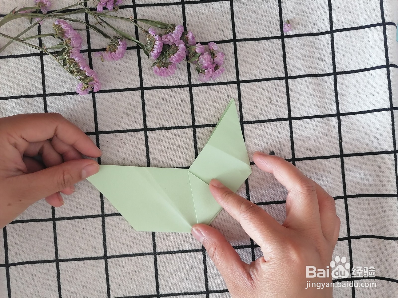 亲子熊折纸手工