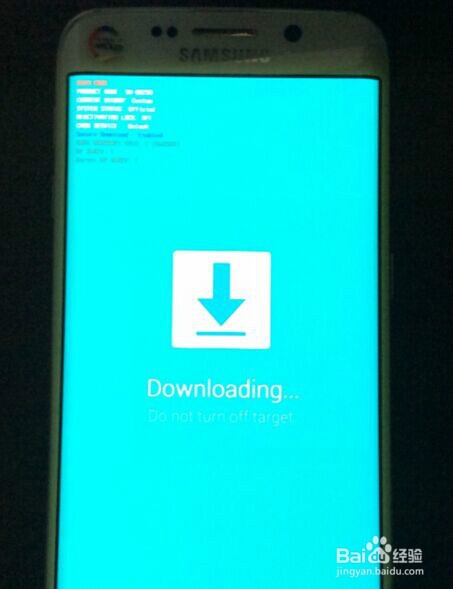 GALAXY Note edge N915P恢复出厂设置卡屏不开机