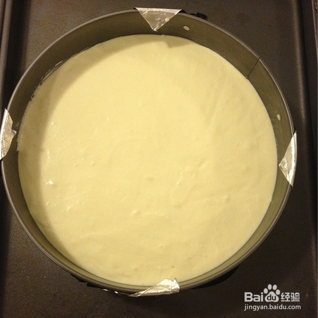 轻乳酪蛋糕的做法