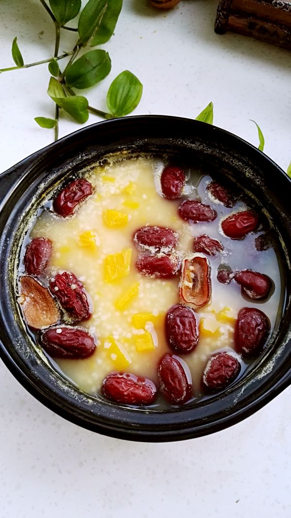 红枣南瓜小米粥