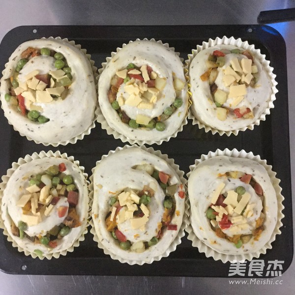 意式蔬菜面包卷