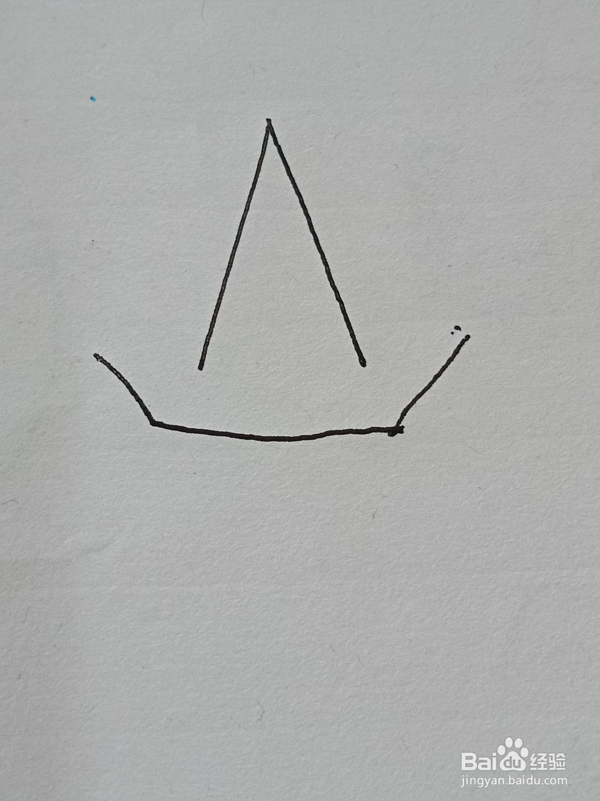 帽子的简笔画之二