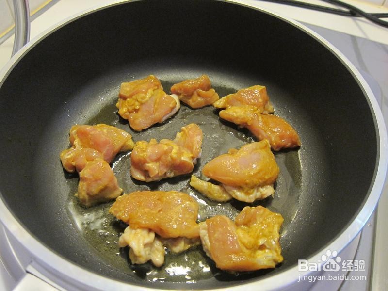 简单又下饭♥咖哩风味鸡腿肉