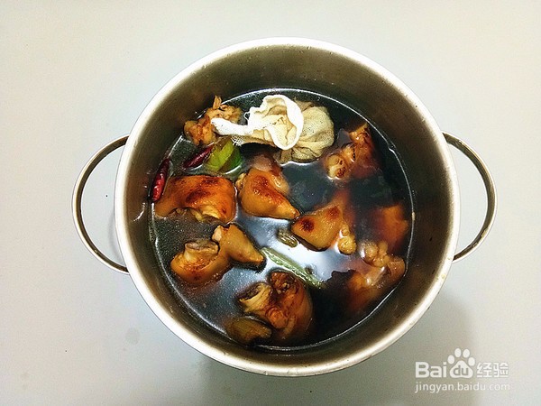 黄酒炖猪蹄的做法