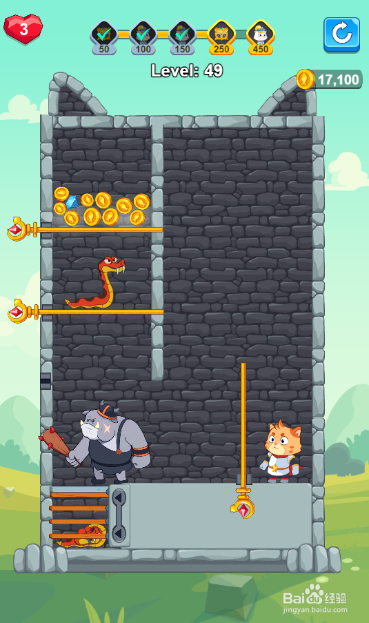 Hero Mission 2的Level 49怎样过关？