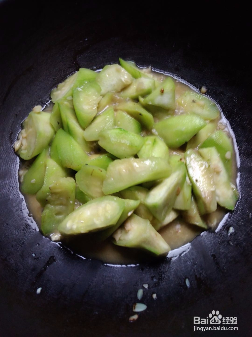 鲜美的丝瓜炒蛋的做法