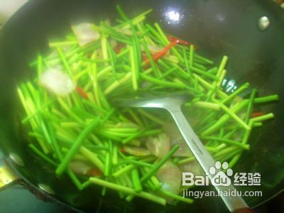 蒜苗炒腊肉