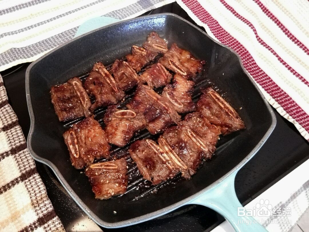 韩式烤牛小排的做法