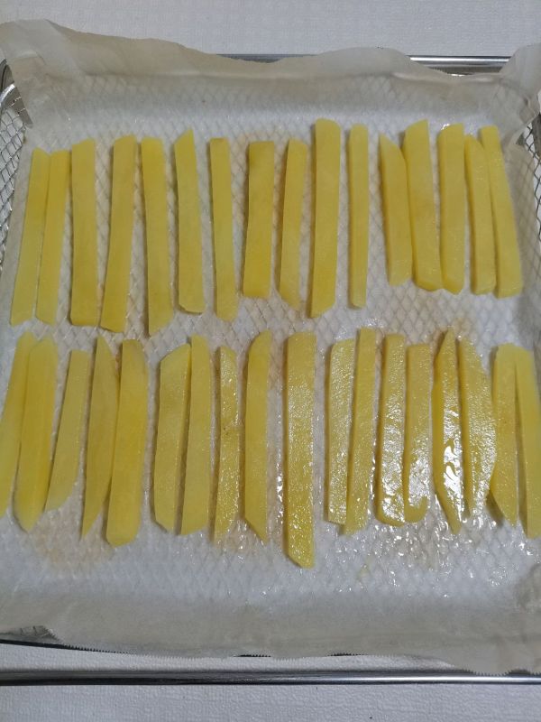自制无油炸薯条