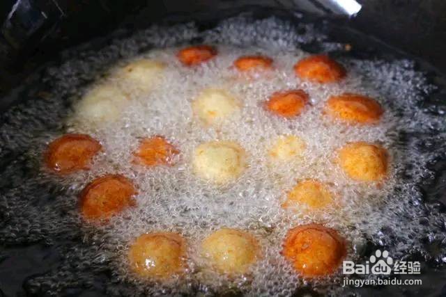 紫薯地瓜丸子怎么做