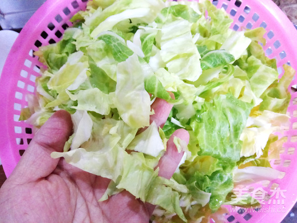 酸辣包菜的做法