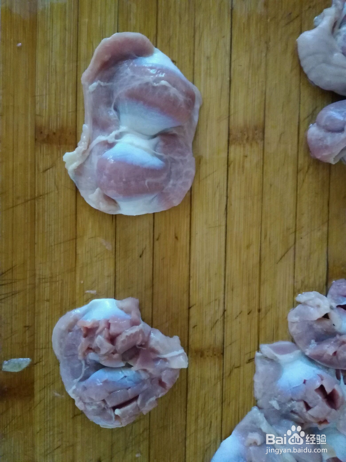 辣炒鸡胗花的做法