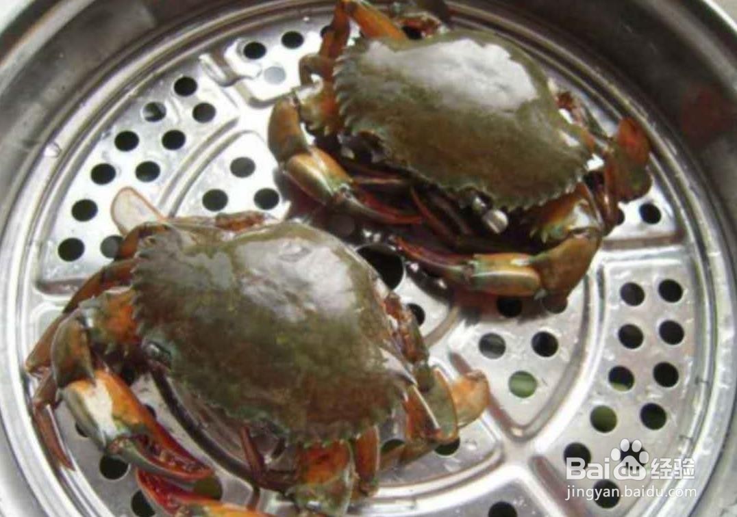 螃蟹清蒸怎么做