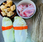 如何做家常白菜炖粉条加豆腐泡