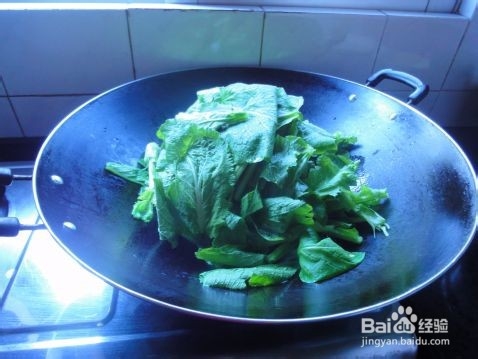 焖春菜的做法