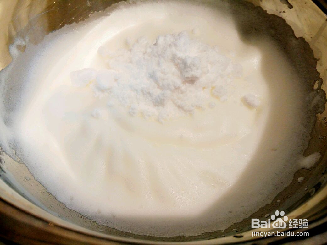 8寸戚风蛋糕的做法