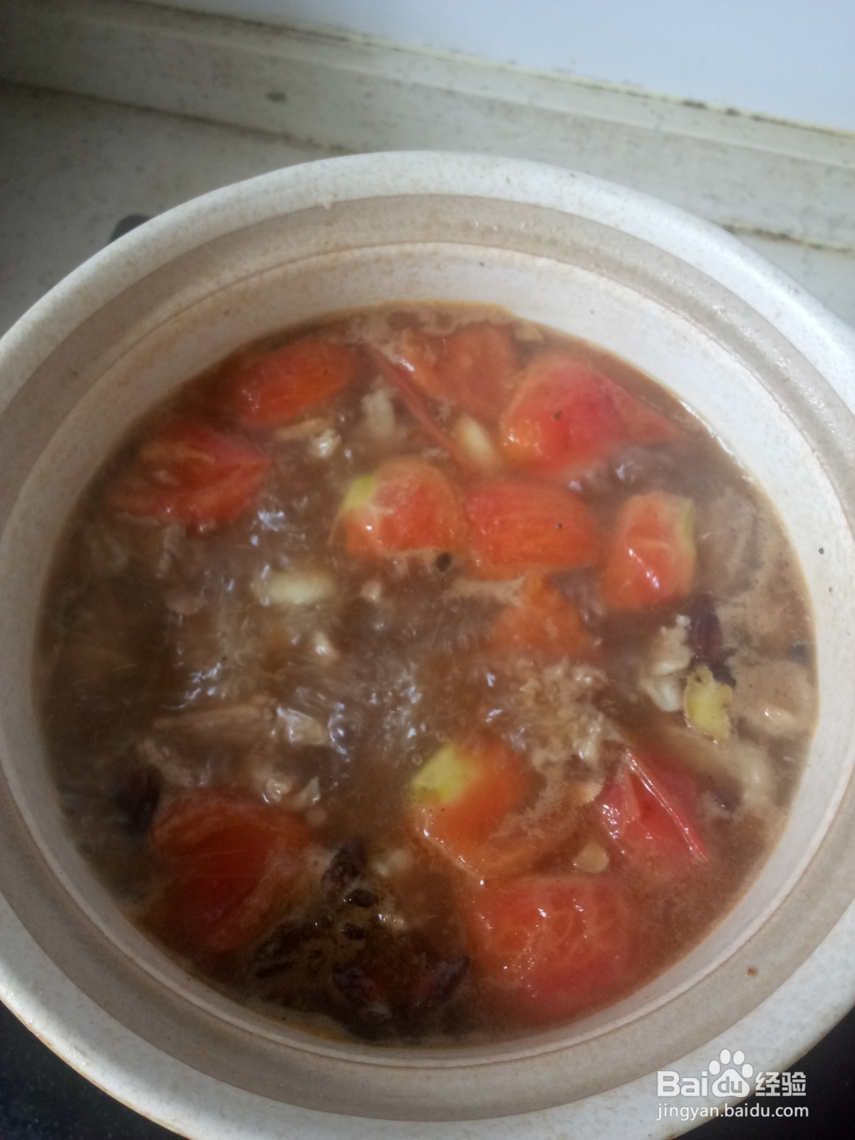 西红柿牛肉汤