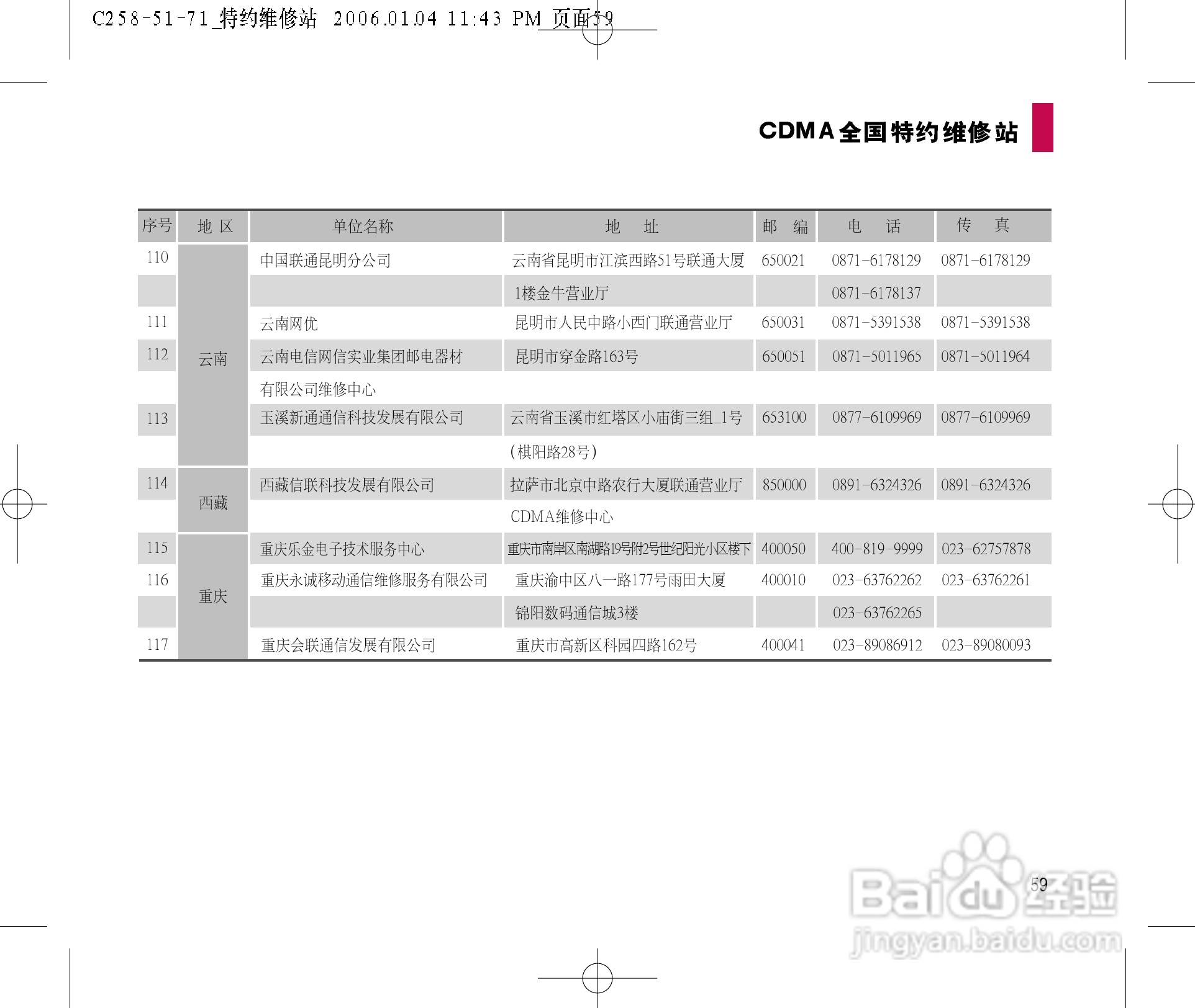 LG LG-258手机使用说明书:[6]