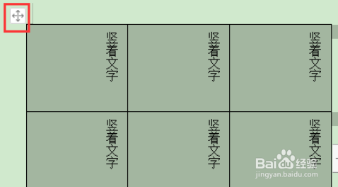word表格文字设为水平方向