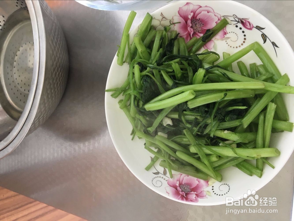 空心菜两分钟速炒法