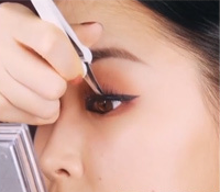 韩妆博主Leesu干玫瑰妆