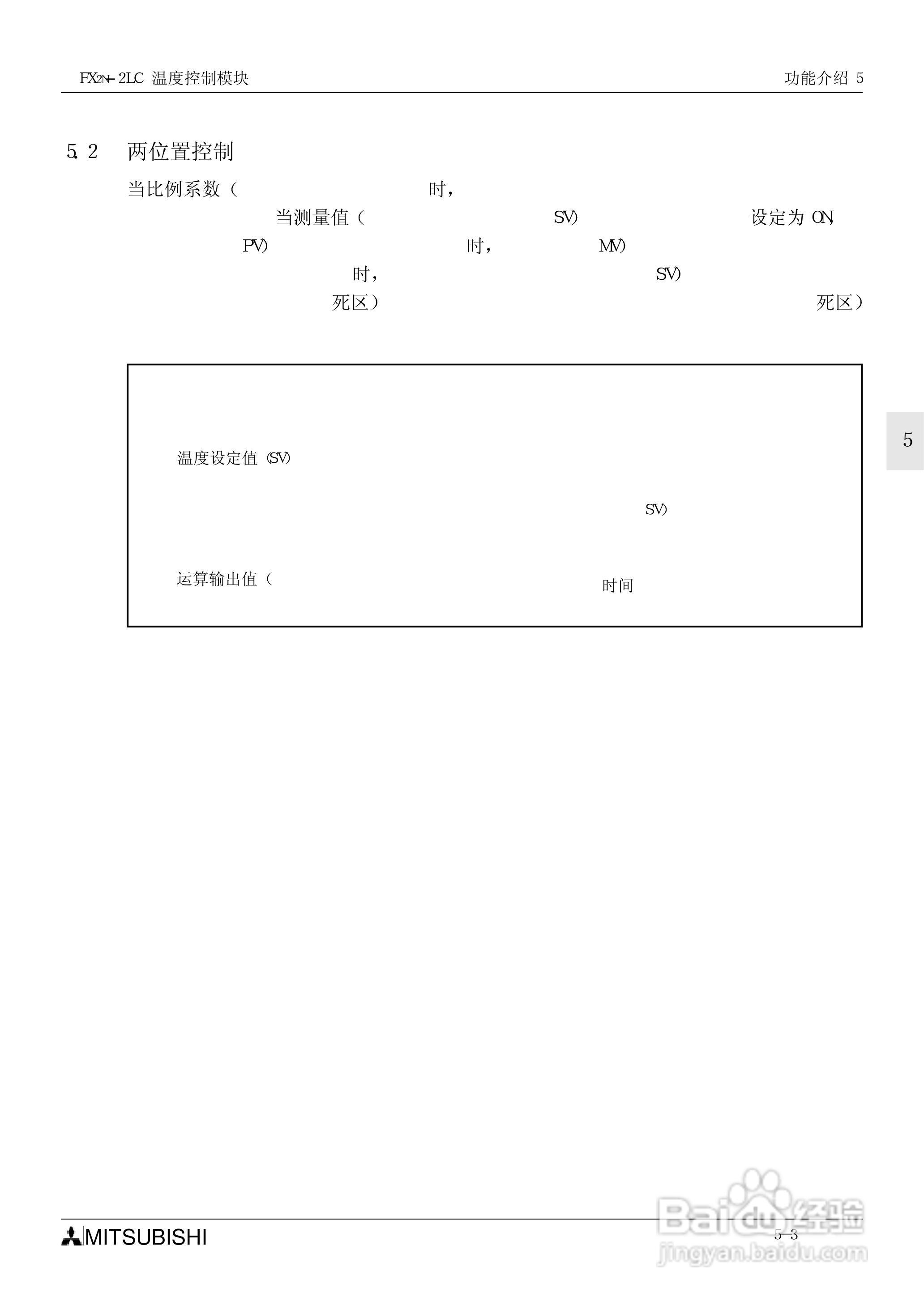 MITSUBISHI FX2N-2LC温度控制模块说明书:[5]